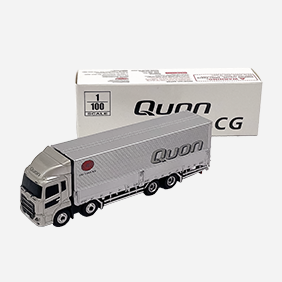 Quon CG ミニチュアカー 1/100の画像