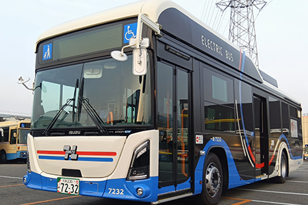 BEVフルフラット路線バス