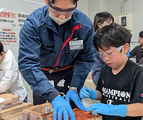 鋳物教室（辻堂海浜公園）