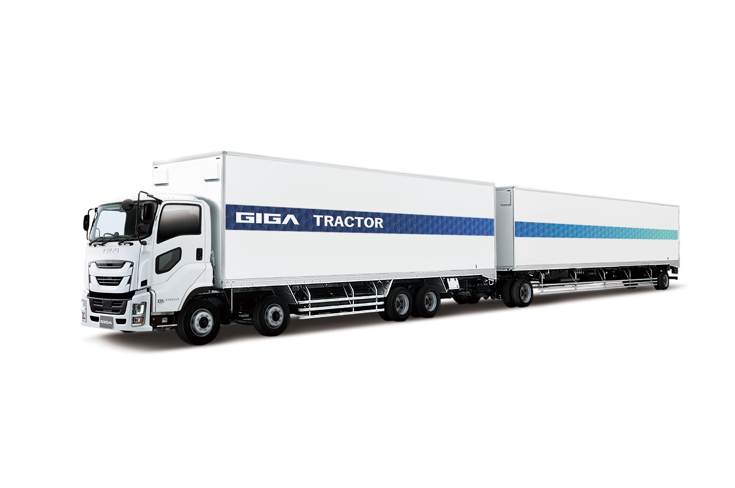 いすゞ、大型トラック「ギガ」を改良し、発売 - 国内初 車両総重量25