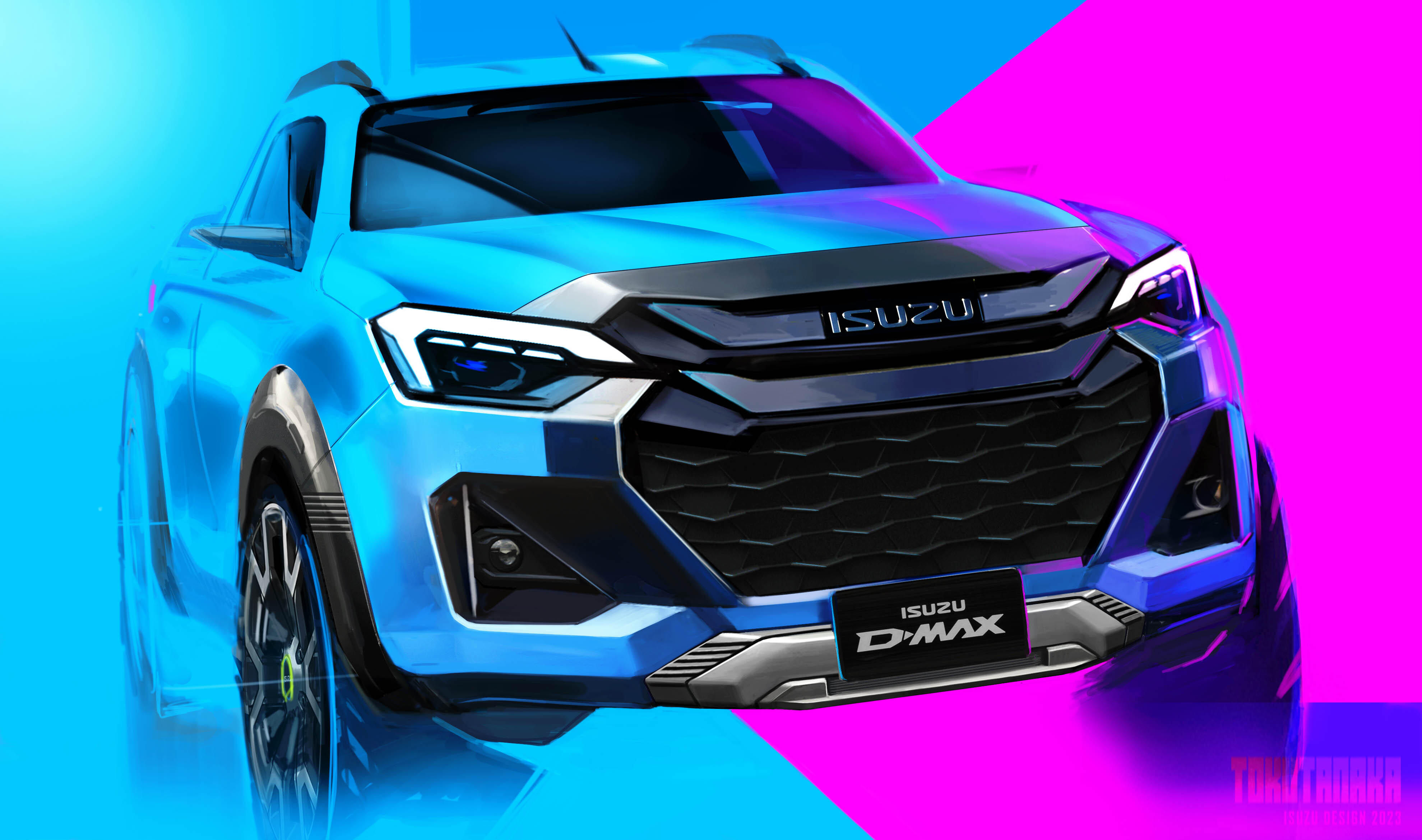 いすゞ、ピックアップトラック「D-MAX」を大幅改良～累計生産500万台の 