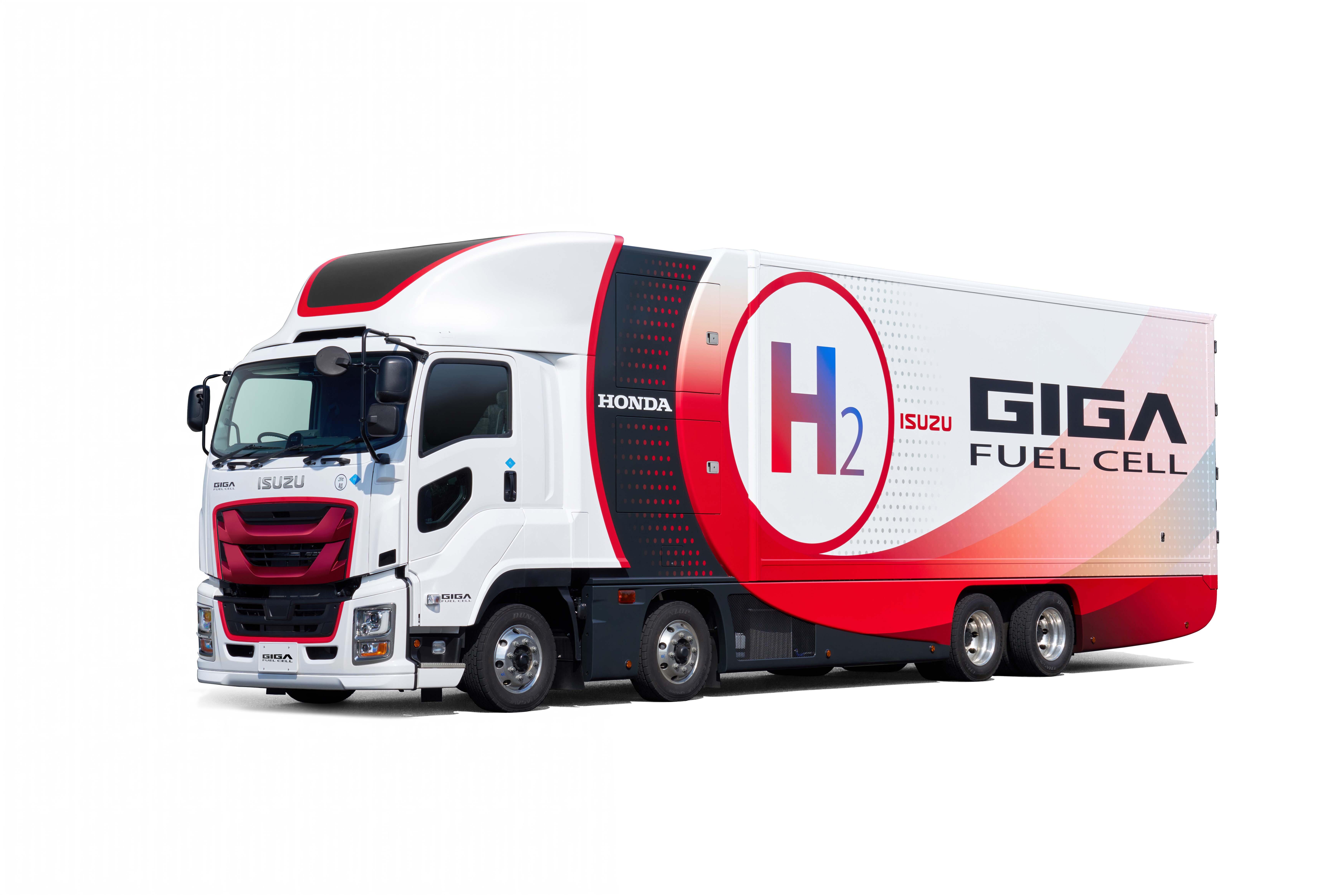 2025 いすゞ新型ギガ 1/43 モビリティショー isuzu GIGA いすゞとHonda、燃料電池大型トラックを「JAPAN MOBILITY SHOW 2023