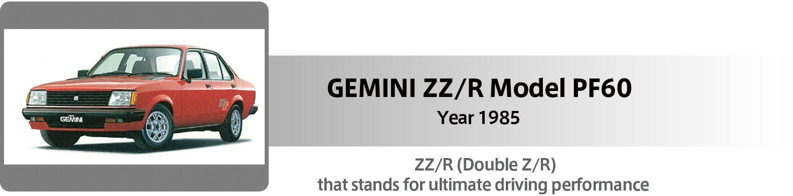 GEMINI ZZ/R Model PF60