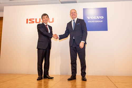 Volvo Group and Isuzu Motors intend to form strategic alliance