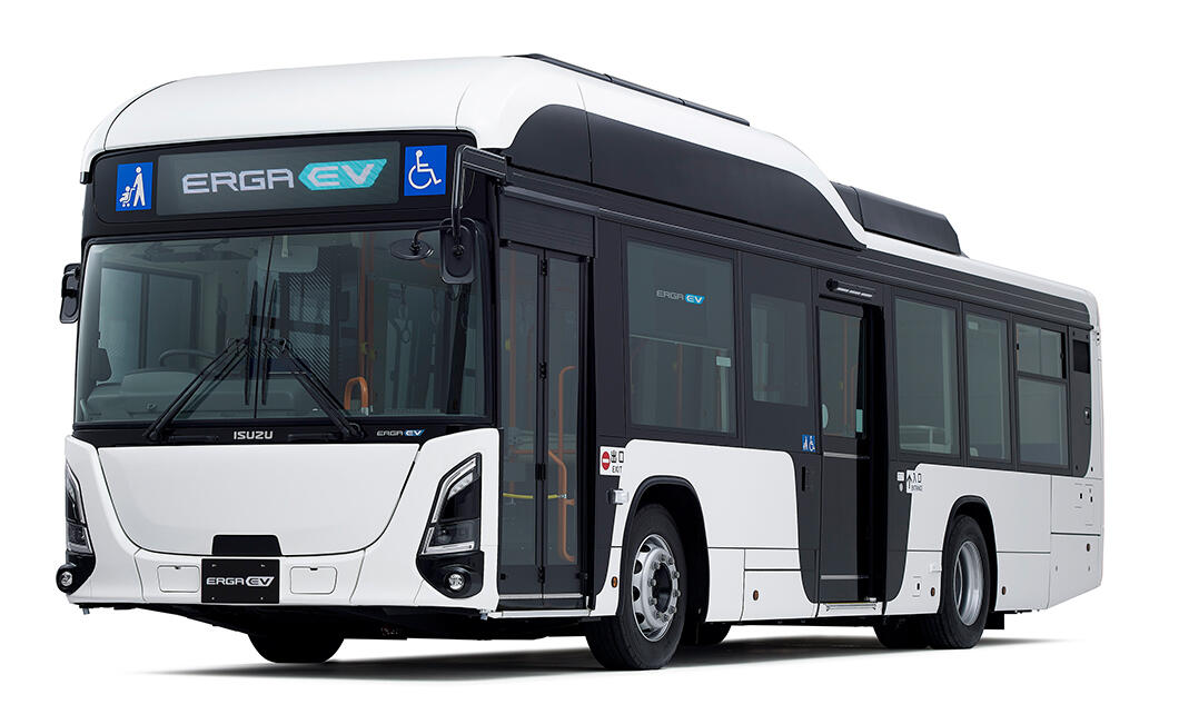 Isuzu launches Japan’s first BEV flat-floor route bus, ERGA EV – Moving towards carbon neutrality in public transportation –