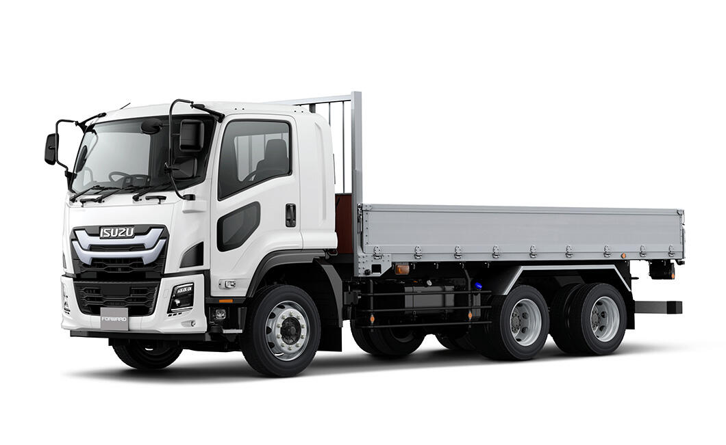 Isuzu Adds Models with Gross Vehicle Weight Exceeding 15 Tons to New FORWARD in Japan – Models incorporate new inline six-cylinder engine jointly developed with Cummins –