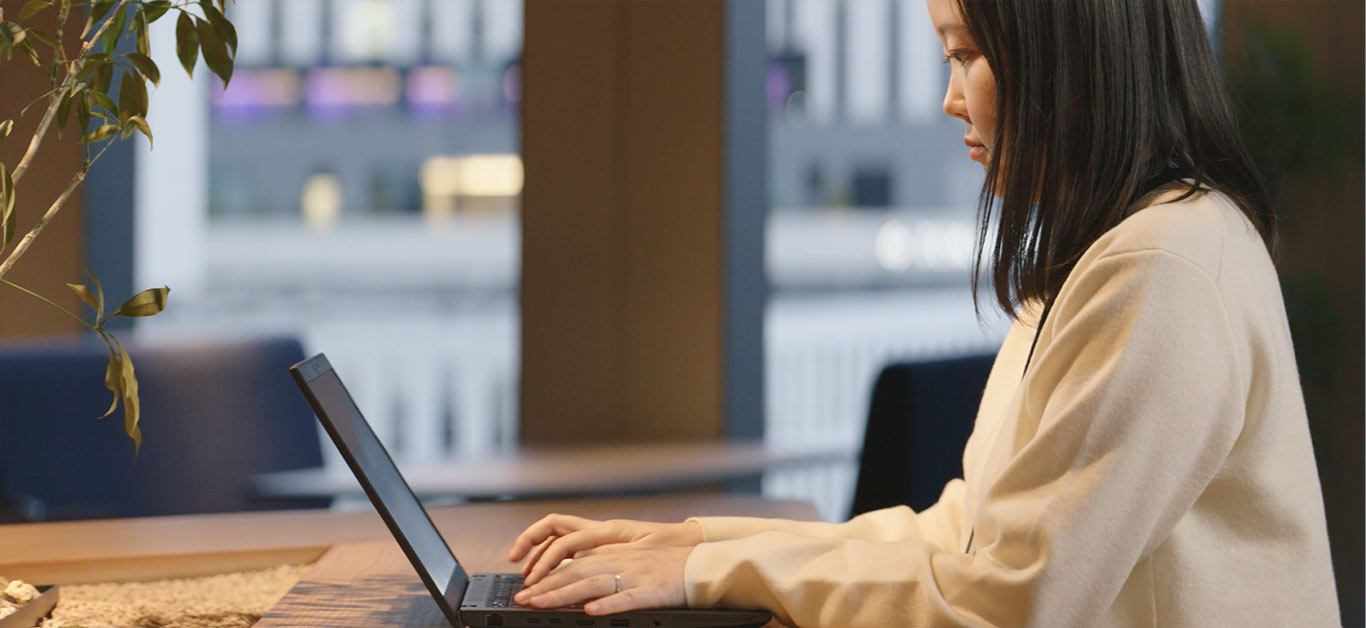 C.K.氏の業務風景写真