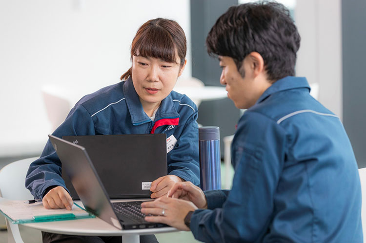 S.T.氏の業務風景写真