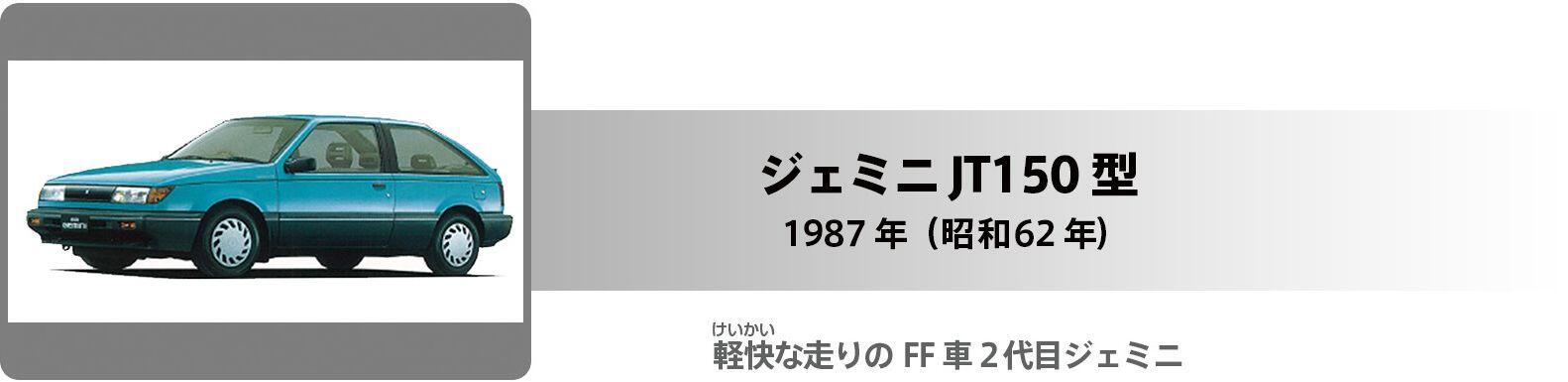 ジェミニ JT150型 タイトル