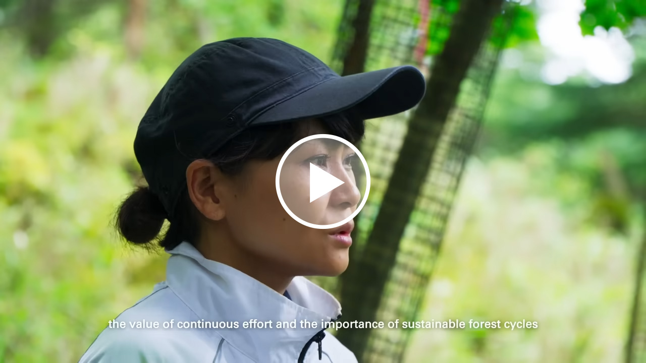 いすゞが植林をする理由　富士山の森づくり