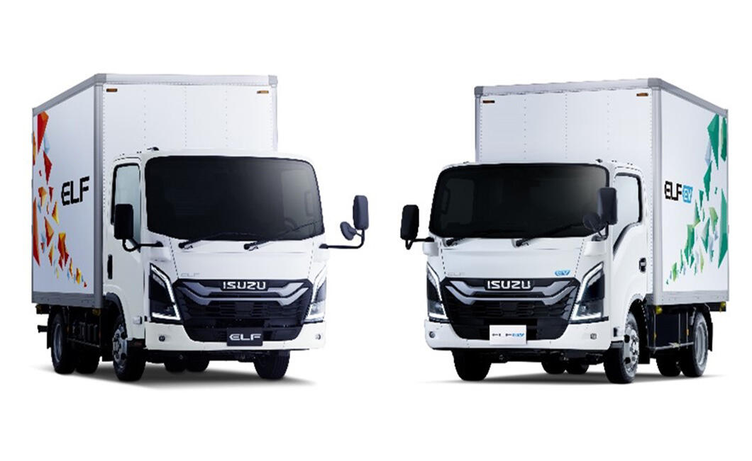 いすゞ、小型トラック「エルフ」、中型トラック「フォワード」をフルモデルチェンジ　-選べる自由、それが「運ぶ」の未来-