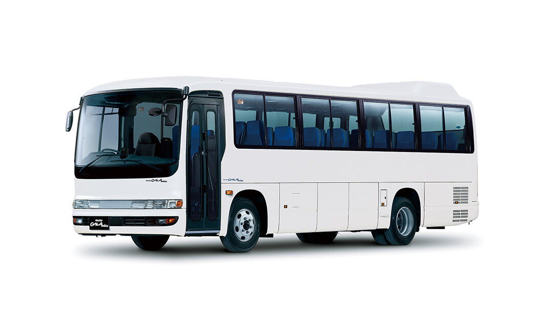 いすゞ、中型観光バス「ガーラミオ」を一部改良し発売