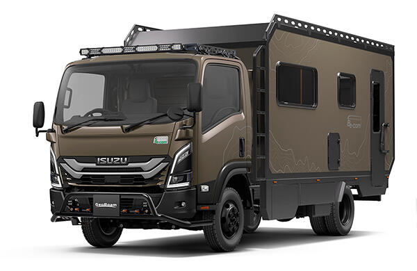 TOKYO AUTO SALON 2026で展示する参考出品パーツ装着車「GeoRoam」
（キャブカラー：Be-caｍ純正色ダークカーキメタリック）