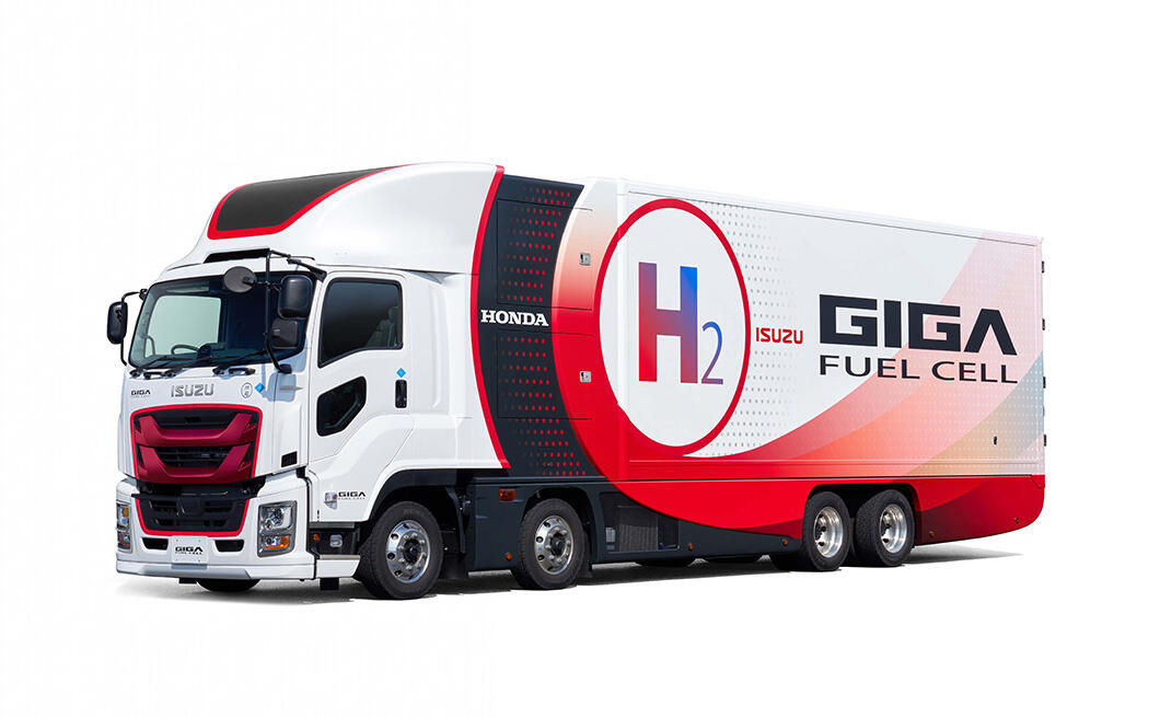 いすゞとHonda、燃料電池大型トラックを「JAPAN MOBILITY SHOW 2023」で初公開～ゼロエミッションの大型トラックで航続距離800km以上を実現～